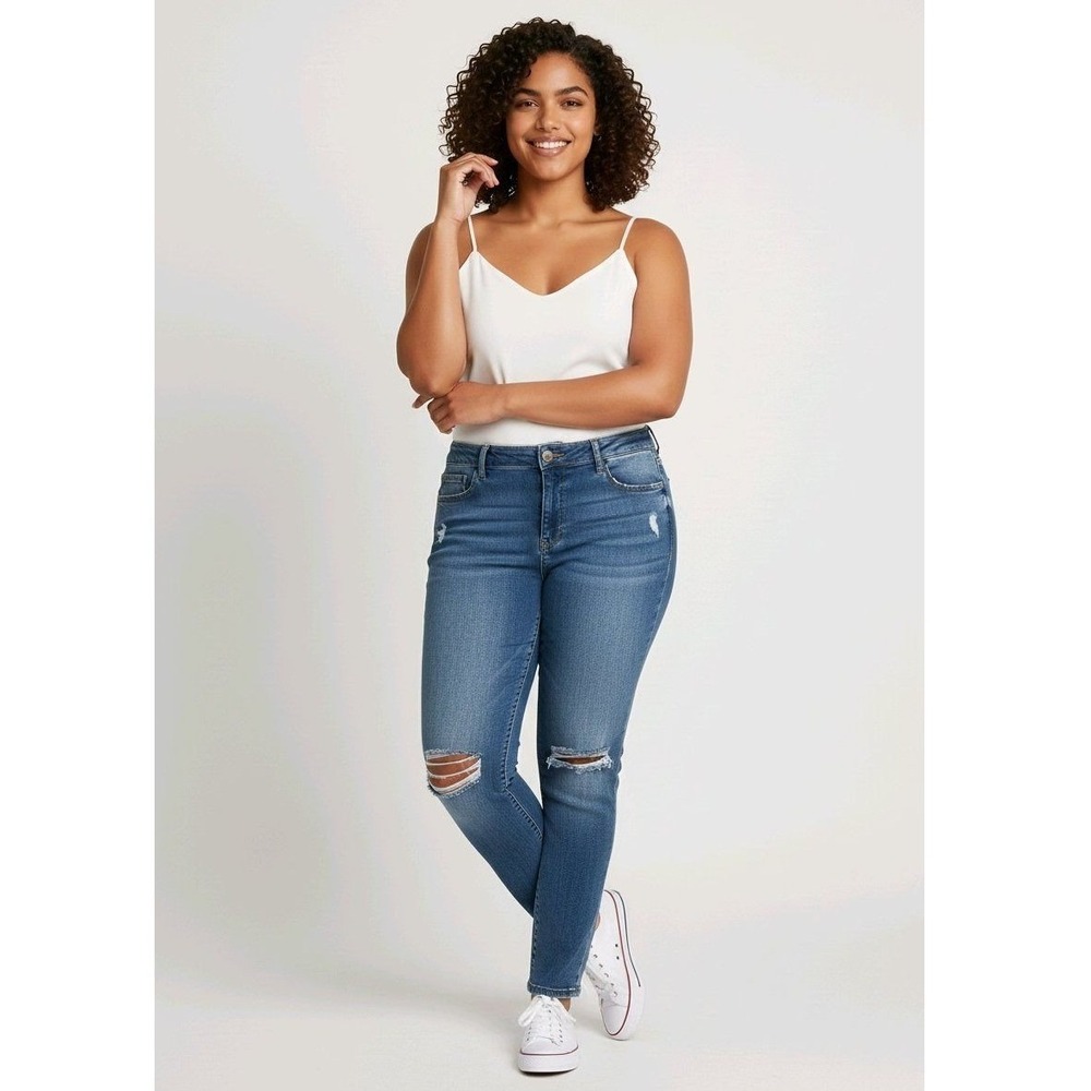 Torrid Jegging Jeans 18R High Rise 3‎ Button Super Skinny Stretch NWT